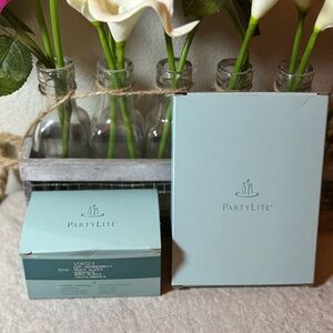 Retired PartyLite Box of 6 Votive and Box 5 Tealights Iced Snowberries Candles